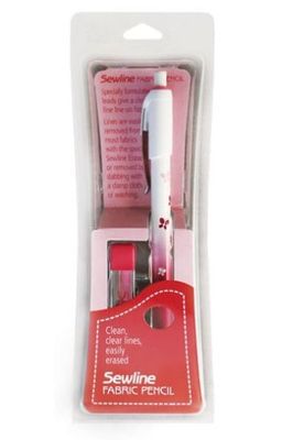 Sewline - Trykkblyant med refill, 0.9mm, ROSA fab50041