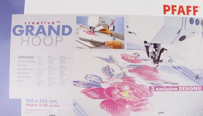 Hovedbilde (20A2) PFAFF CREATIVE GRAND HOOP 250x225MM creative 2100