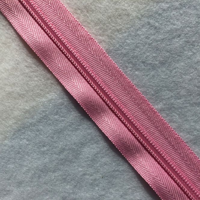 Hovedbilde Cose Glidelås lys rosa 6mm - 1m