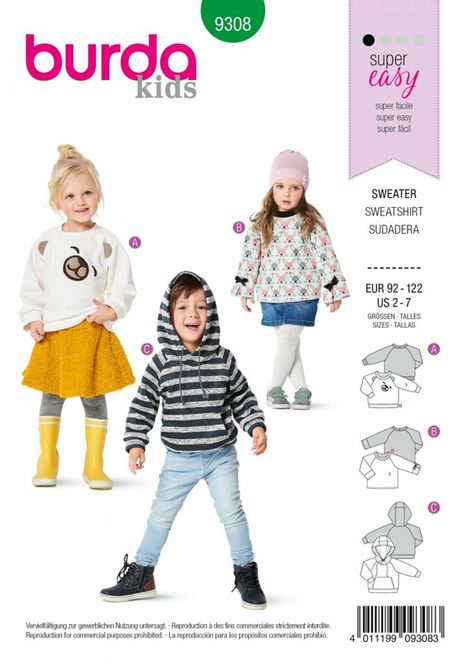 Hovedbilde Burda 9308