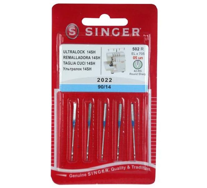 Hovedbilde (23Hxx)Nåler 90 5 stk Singer 2022 502R ELX705 Ultralock 14SH