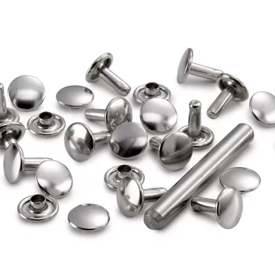 Prym Nagler rørformet 9mm brass silver, 403151