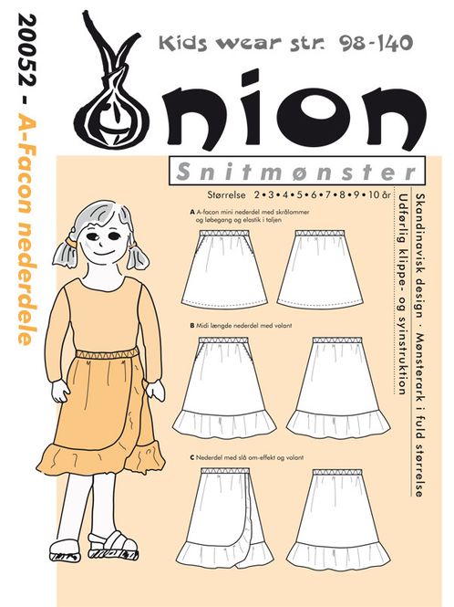 Hovedbilde ONION KIDS SKJØRT I A-FASONG 20052