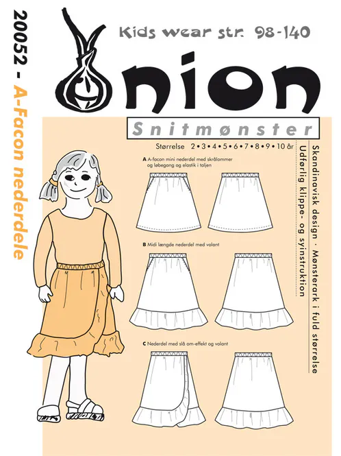 Hovedbilde ONION KIDS SKJØRT I A-FASONG 20052