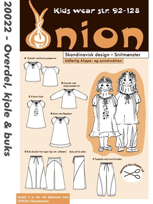 Hovedbilde ONION KIDS BLUSE, KJOLE & BUKSE 20022