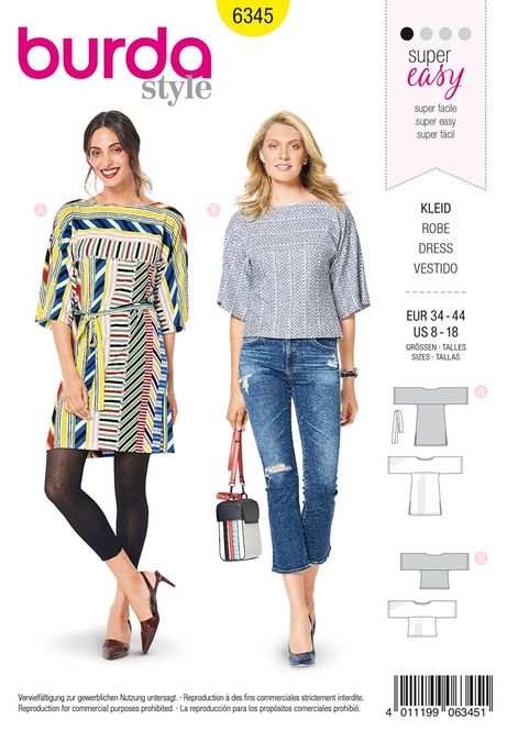Hovedbilde Burda 6345