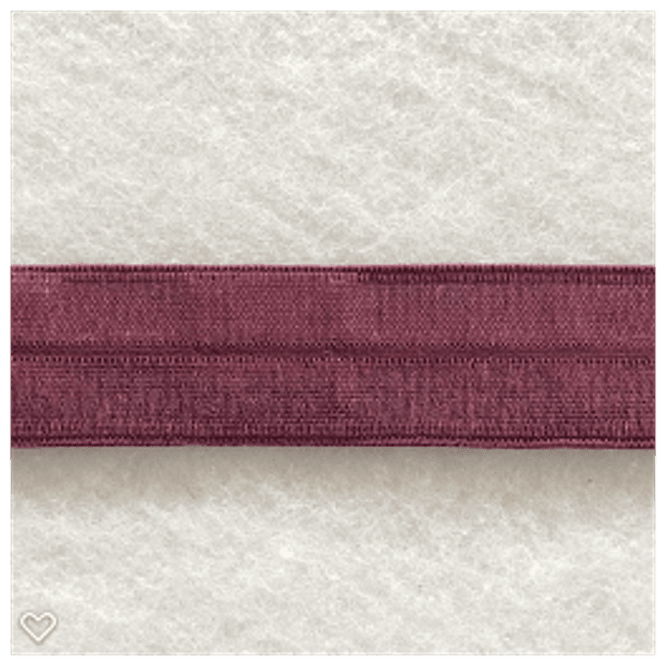 Hovedbilde Folde-elastikk 19mm bordeaux, 31112-1441