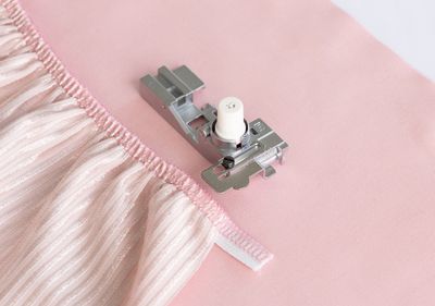 (F20) Baby Lock Strikkfot / Elastikk fot Gr.10