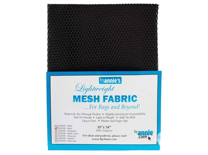 Hovedbilde By Annie's Mesh fabric SUP209 - Svart
