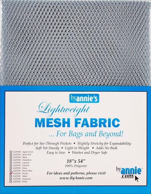 Hovedbilde By Annie's Mesh fabric SUP209 - Pewter