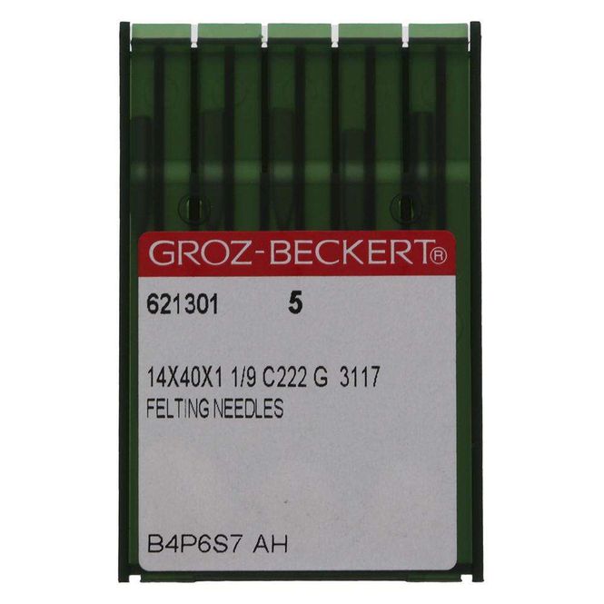 Hovedbilde (L21) Filtenåler pfaff/husqvarna GROZ-BECKERT Felting Needles (14x40X1