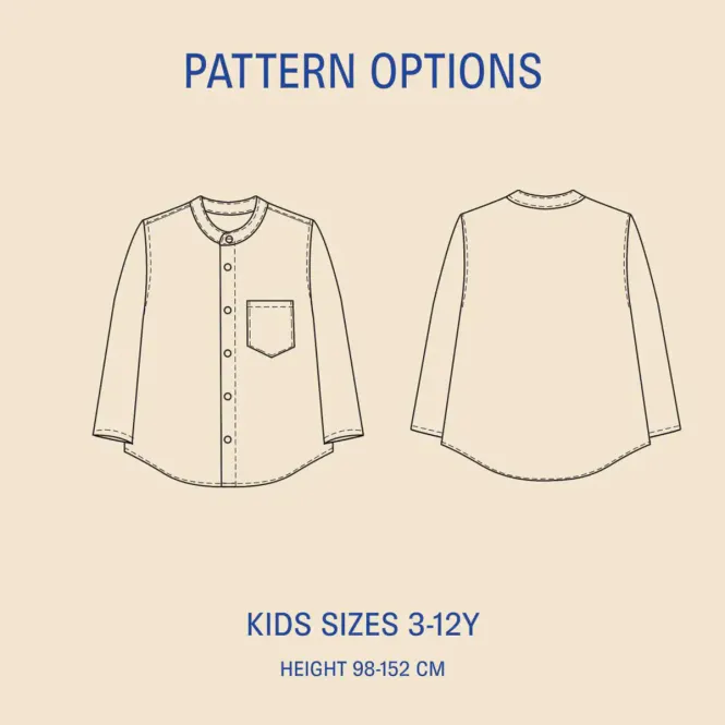 Hovedbilde Mini Jensen Shirt Kids - Wardrobe by Me