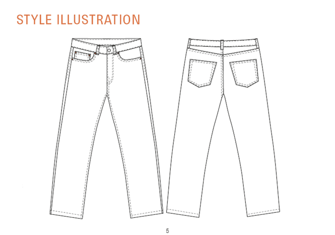 Hovedbilde Men's Jeans #1 - Wardrobe by Me