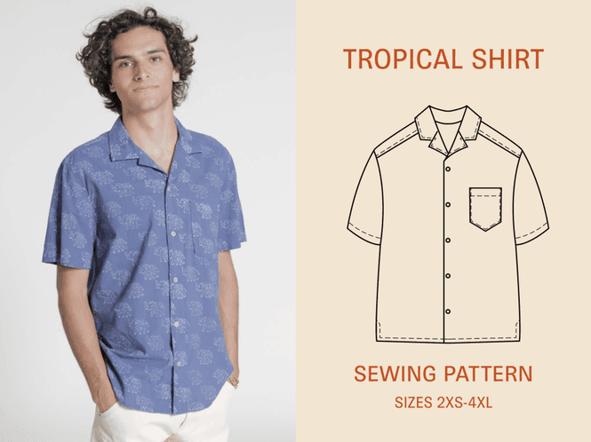 Hovedbilde Tropical Shirt - Wardrobe by Me