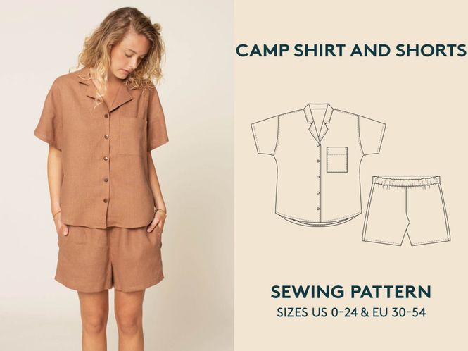 Hovedbilde Camp Shirt & Shorts - Wardrobe by Me