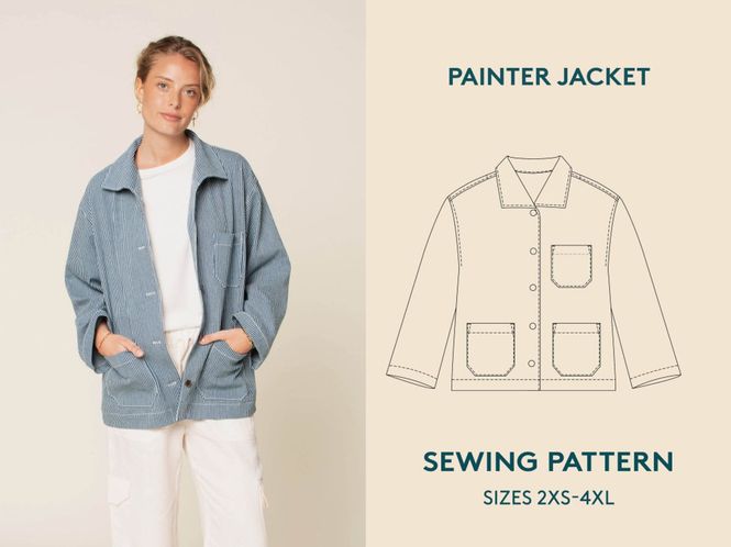 Hovedbilde Unisex Painter Jacket - Wardrobe by Me