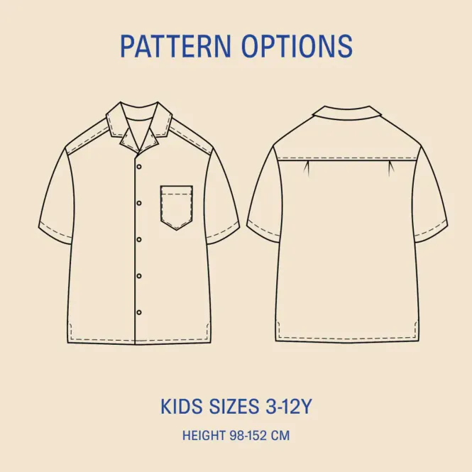 Hovedbilde Tropical Shirt Kids - Wardrobe by Me