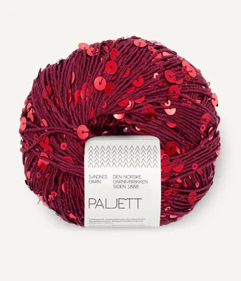Paljett Berry Glow 4370