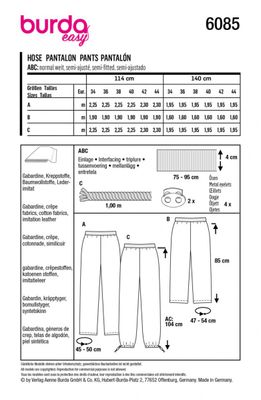 Burda 6085