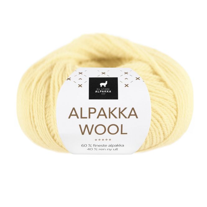 Hovedbilde Alpakka Wool - Lys gul Frg: 560