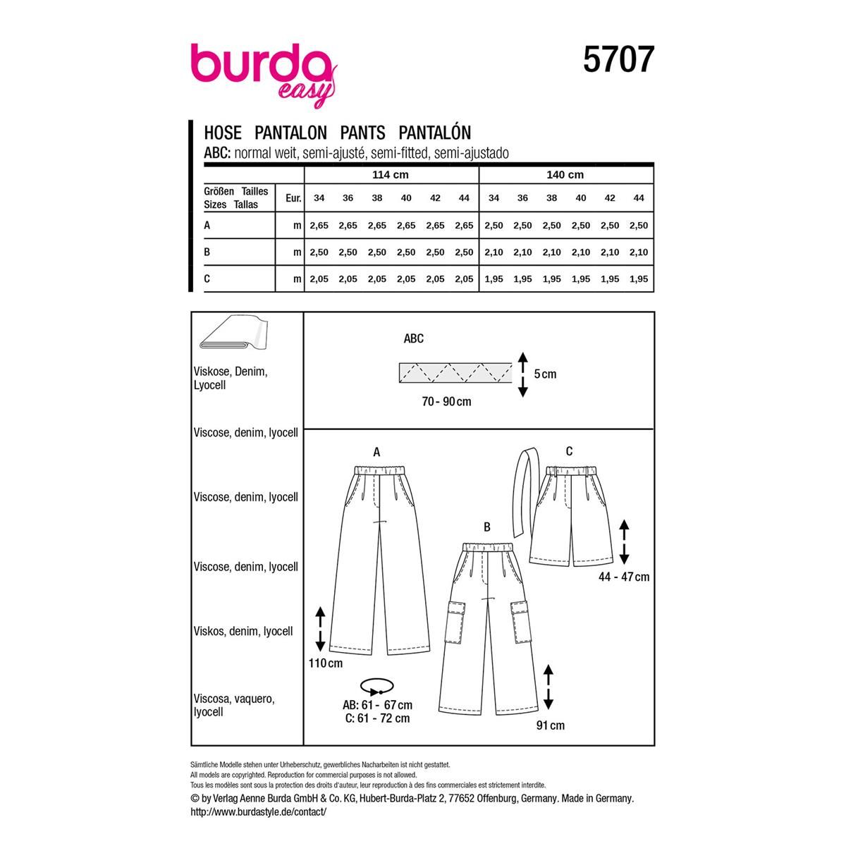 Burda 5707