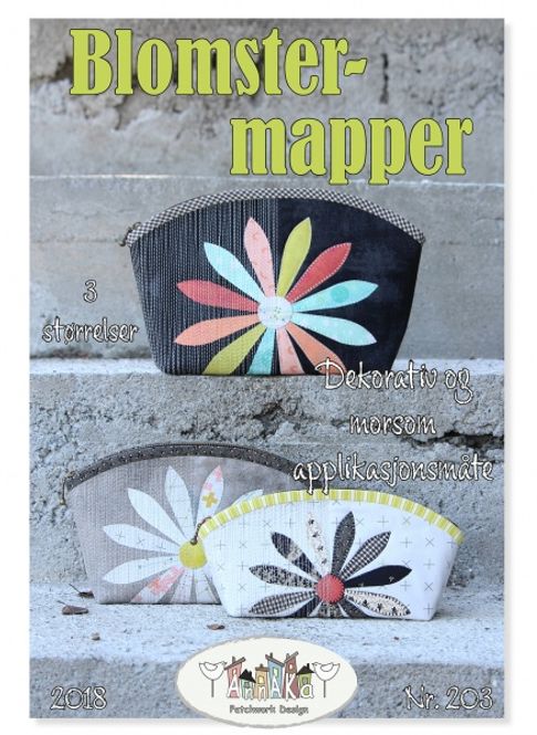 Hovedbilde 203 Blomster-mapper AnnaKa mønster