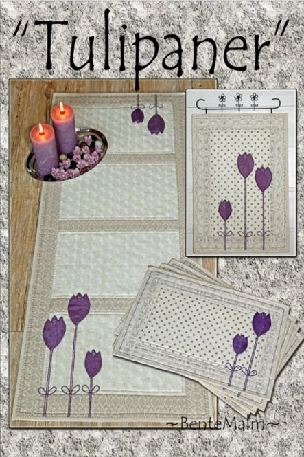 Hovedbilde 107 Bente Malm Mønster Tulipaner