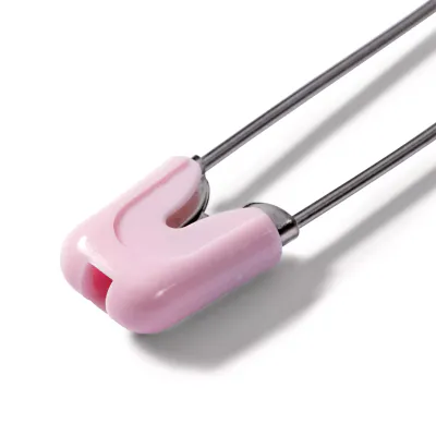 Prym Sikkerhetsnåler Baby 55mm 4stk  Lys rosa 086102