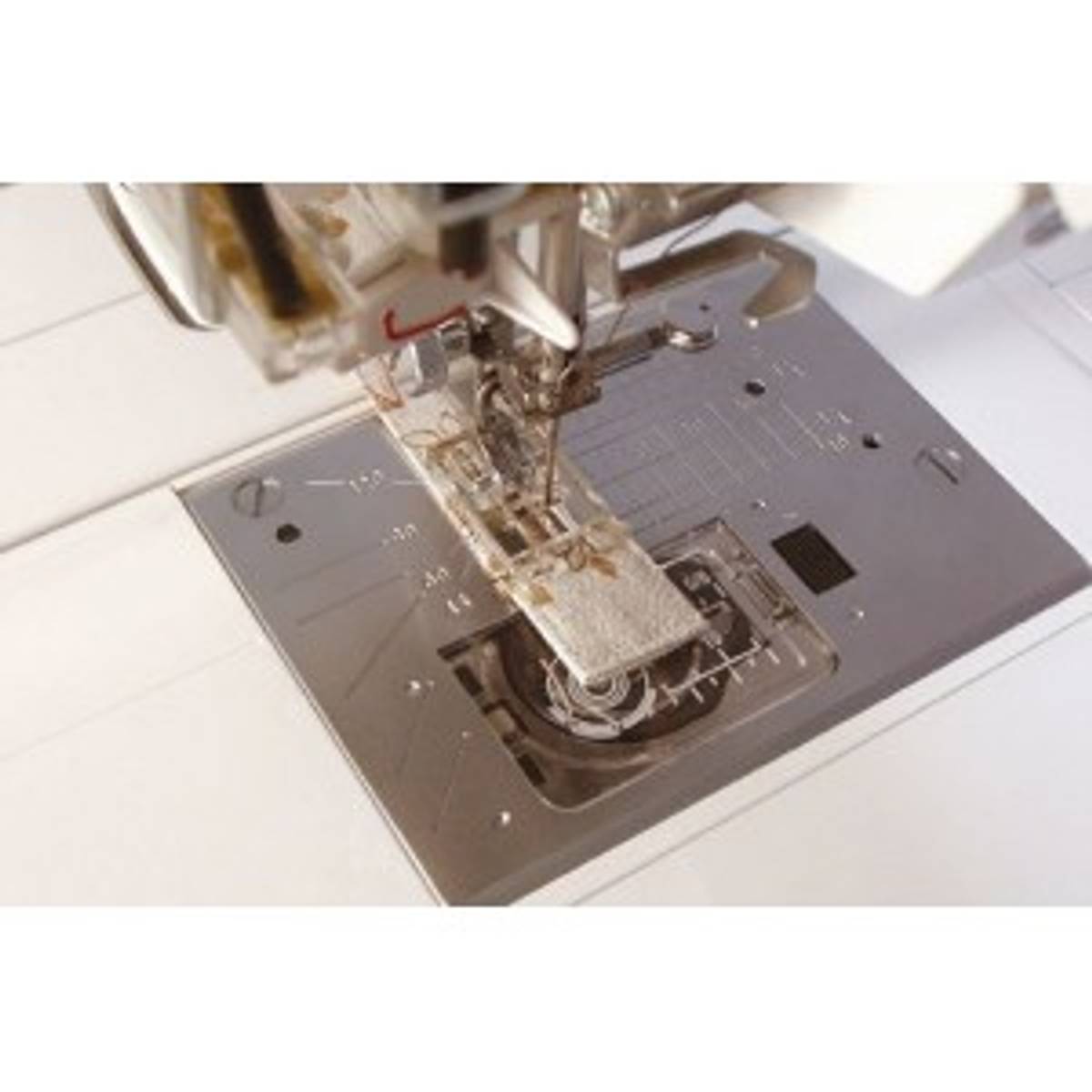 (5A7) Janome Knapphullsfot - gjennomsiktig plast / Buttonhole g
