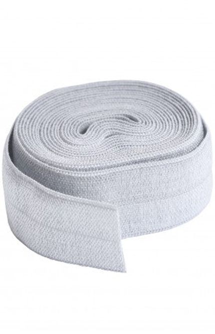 Hovedbilde By Annie Fold over elastic - Pewter 110