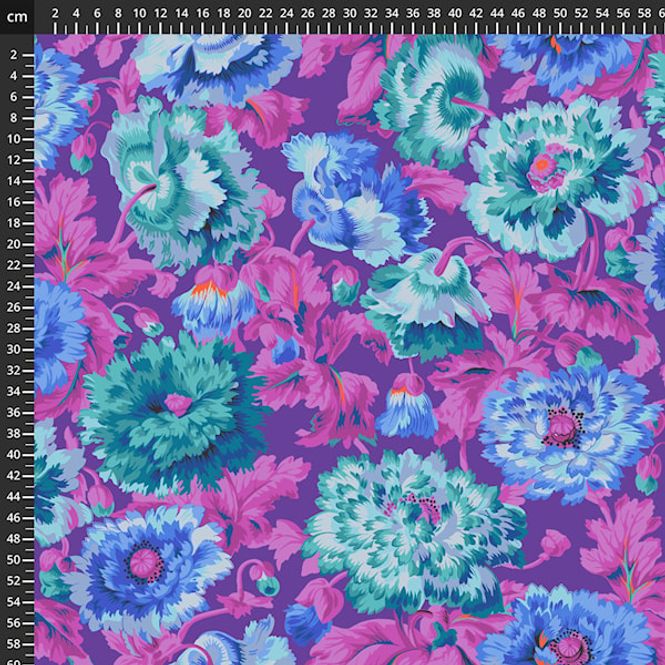 Hovedbilde Kaffe Fassett Collective Autumn - PWPJ134. Blue