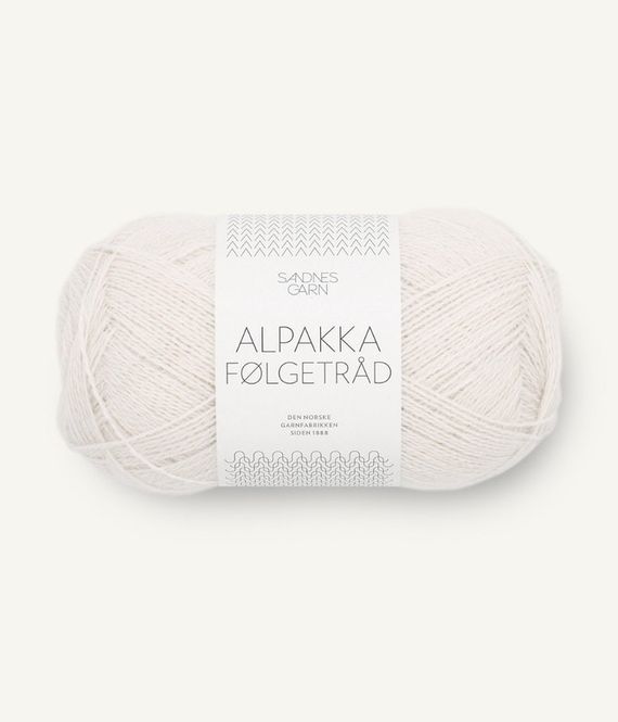 Hovedbilde 1015 Alpakka Følgetråd Kitt