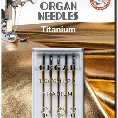 Nåler Organ Titan 75-90 5 stk