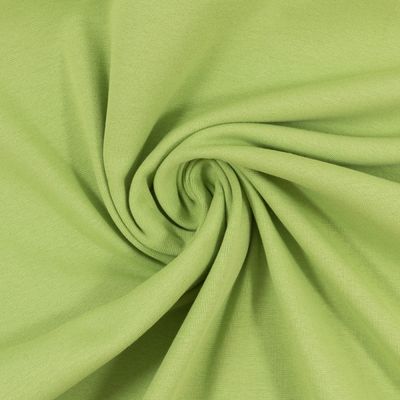 Heike Rundstrikket ribb 000602 Plain, kiwi green