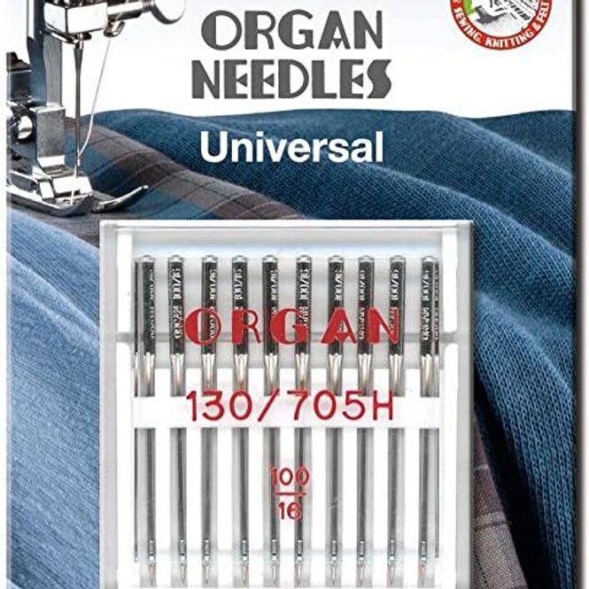 Hovedbilde Nåler Organ Universal 100 10 stk