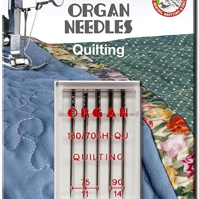 Hovedbilde (23G19) Nål Organ Quilting 75-90, 5 pk