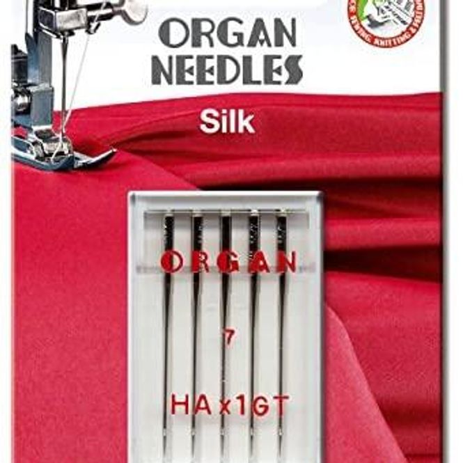Hovedbilde (23G29) Nål Organ Silk 7 5 pk HAx1GT