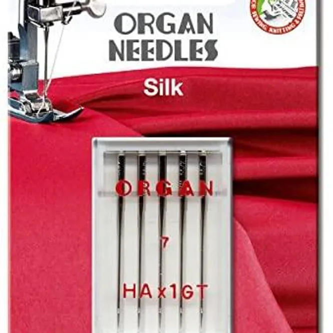 Hovedbilde (23G29) Nål Organ Silk 7 5 pk HAx1GT