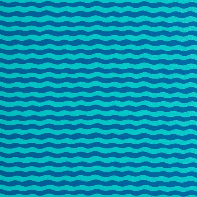 Hovedbilde Woody - waves lys turkis-mørk turkis