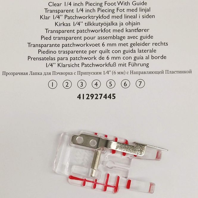 Hovedbilde (3i16) Klar justerbar 1/4" fot med guide Husqvarna - 920652096