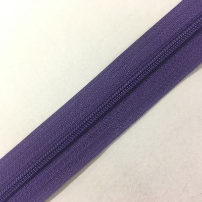 Cose Glidelås lilla 4mm - 1m