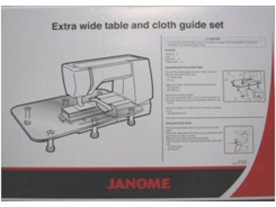 (22C10) Plexiglassbord med sy-guide til Janome MC8200 / MC8900 /MC