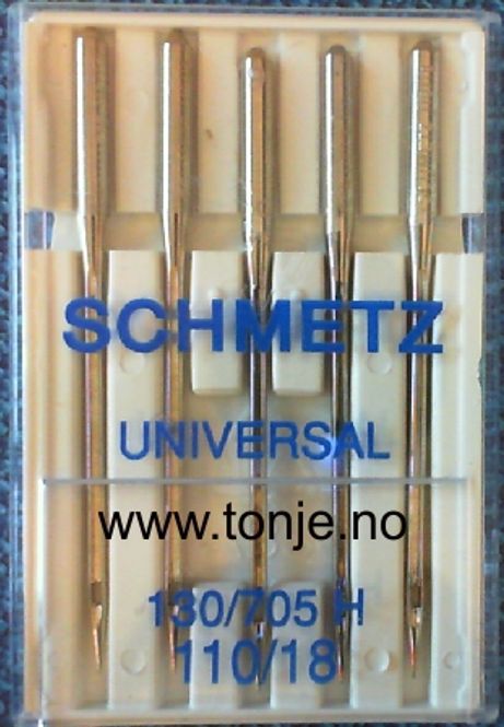 Hovedbilde (23E6) Nåler Universal 110 130/705H 5stk SCHMETZ
