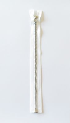 YKK 6MM ALUM. DELBAR F.HVIT 4432-30-501 30cm