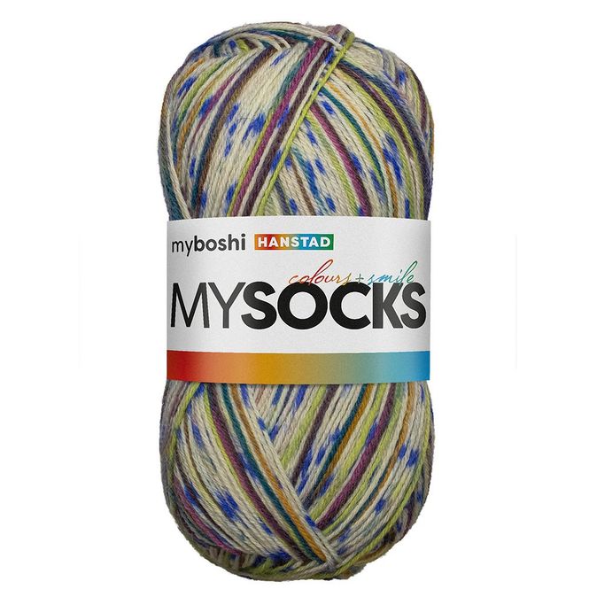Hovedbilde Myboshi Mysocks Sokkegarn 100g - Hanstad