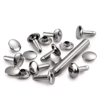 Prym Nagler rørformet 6-9mm brass silver 403152