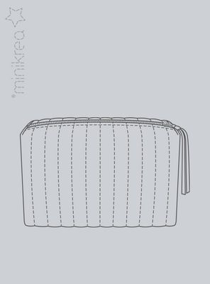 MINIKREA MINI Quiltet toalettmappe 115