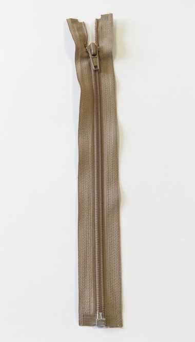 Hovedbilde Beige - 6mm Spiral delbar glidelås 55cm