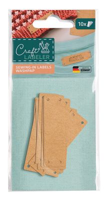 CRAFT Labeler, merker i vaskbar papp til påstempling