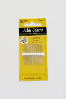 John James Sharps, size 7 jj11007